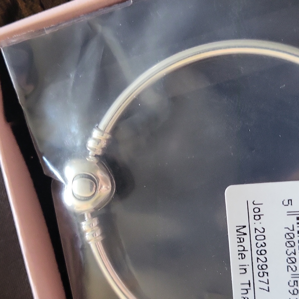 Pandora Silver Bracelet Heart Silver - Picture 4 of 7